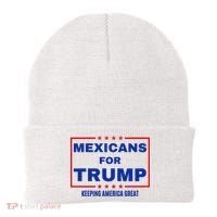 Mexicans For Trump 2024 Keeping America Great Beanie thumb 0
