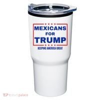 Mexicans For Trump 2024 Keeping America Great Tumbler thumb 0