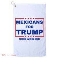 Mexicans For Trump 2024 Keeping America Great Golf Towel thumb 0