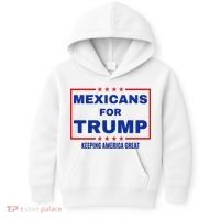 Mexicans For Trump 2024 Keeping America Great Kids Hoodie thumb 0