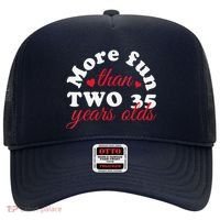 More Fun Than 2 35 Year Olds 70th Birthday Funny Hat thumb 0