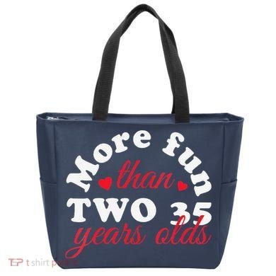 More Fun Than 2 35 Year Olds 70th Birthday Funny Tote Bag