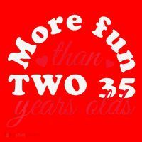 More Fun Than 2 35 Year Olds 70th Birthday Funny Santa Hat thumb 1