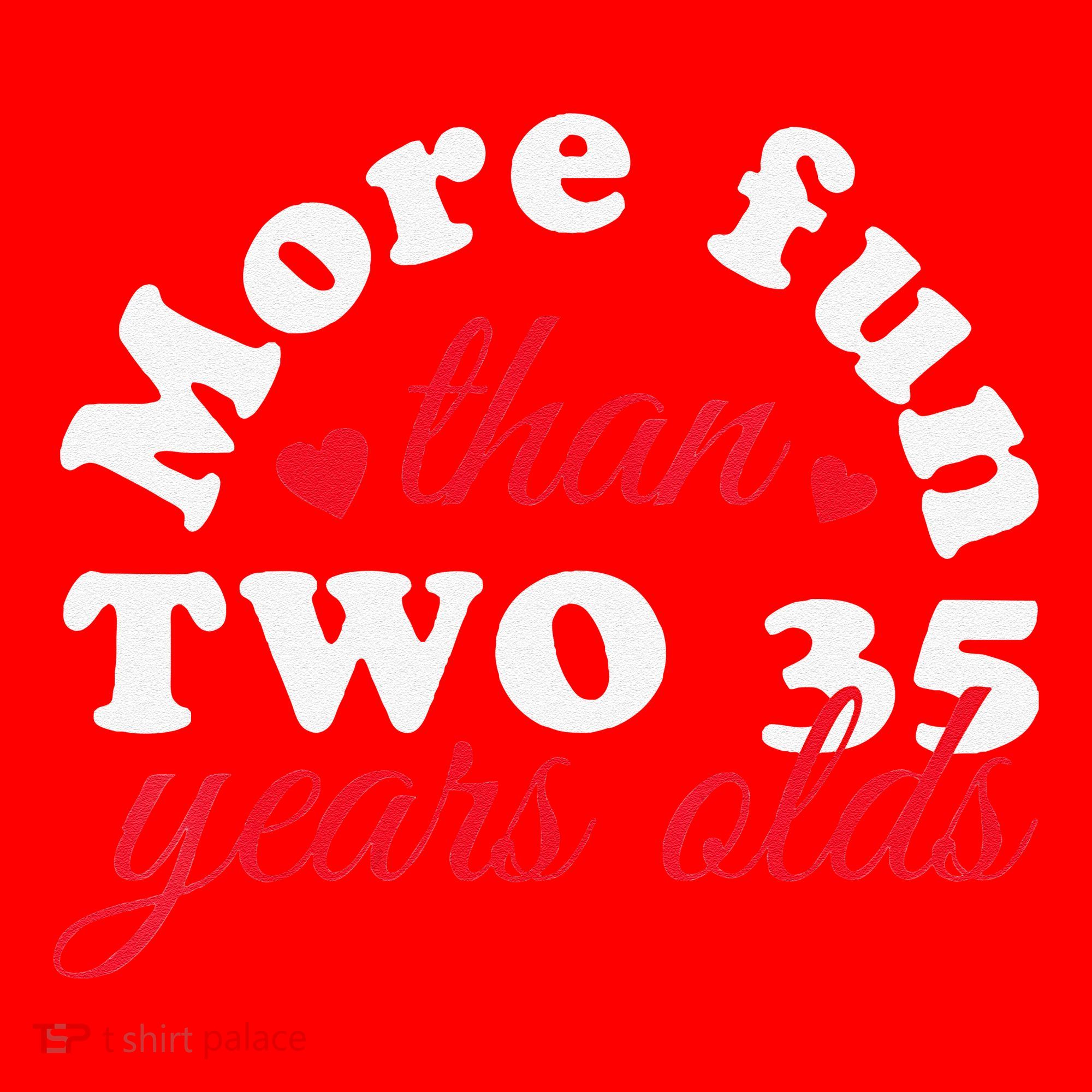 More Fun Than 2 35 Year Olds 70th Birthday Funny Santa Hat