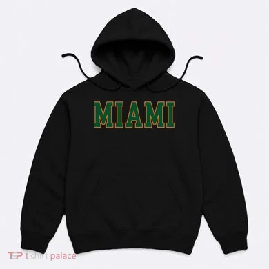 Miami Florida Throwback Design Classic Hoodie