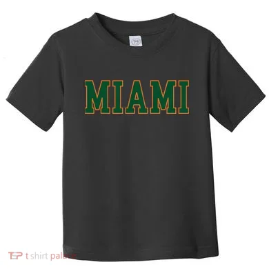 Miami Florida Throwback Design Classic Toddler T-Shirt