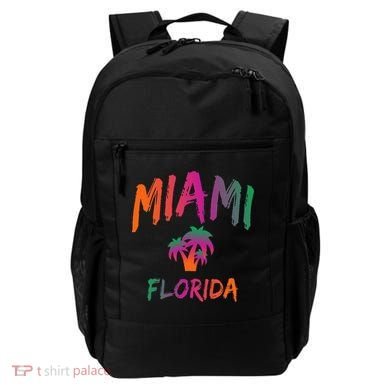 Miami Florida Text Print Classic Backpack