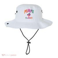Miami Florida Text Print Classic Bucket Hat thumb 0