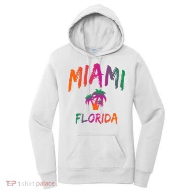 Miami Florida Text Print Classic Women's Hoodie