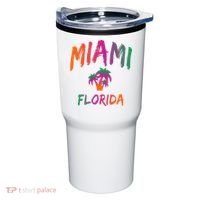 Miami Florida Text Print Classic Tumbler thumb 0