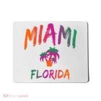 Miami Florida Text Print Classic Mousepad thumb 0