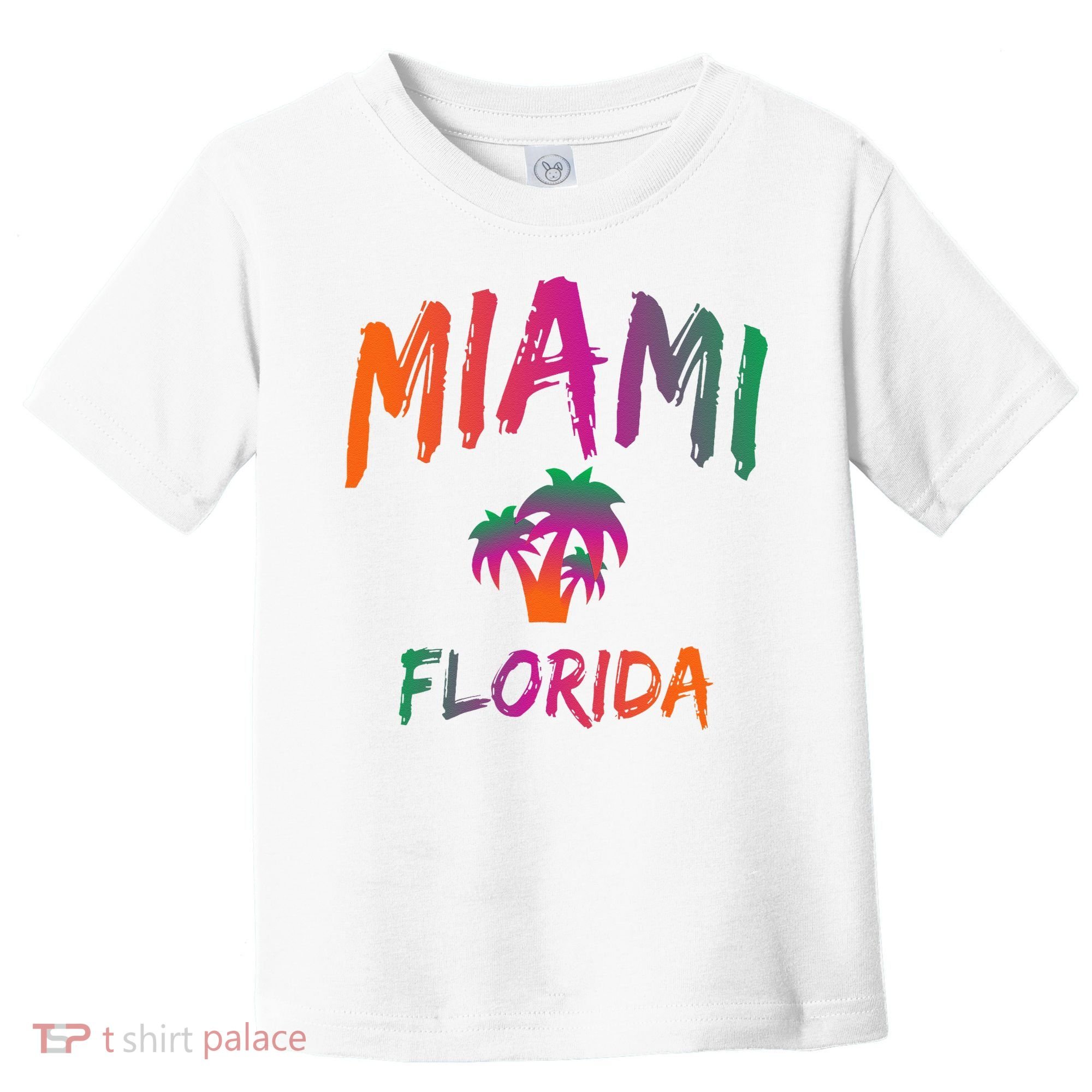 Miami Florida Text Print Classic Toddler T-Shirt
