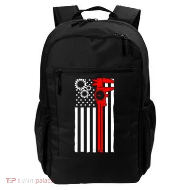 Machinist Flag Tools CNC Machine Operator Machining Backpack