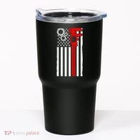 Machinist Flag Tools CNC Machine Operator Machining Tumbler thumb 0