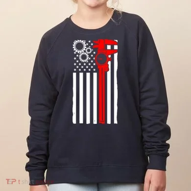 Machinist Flag Tools CNC Machine Operator Machining Women's Sweatshirt