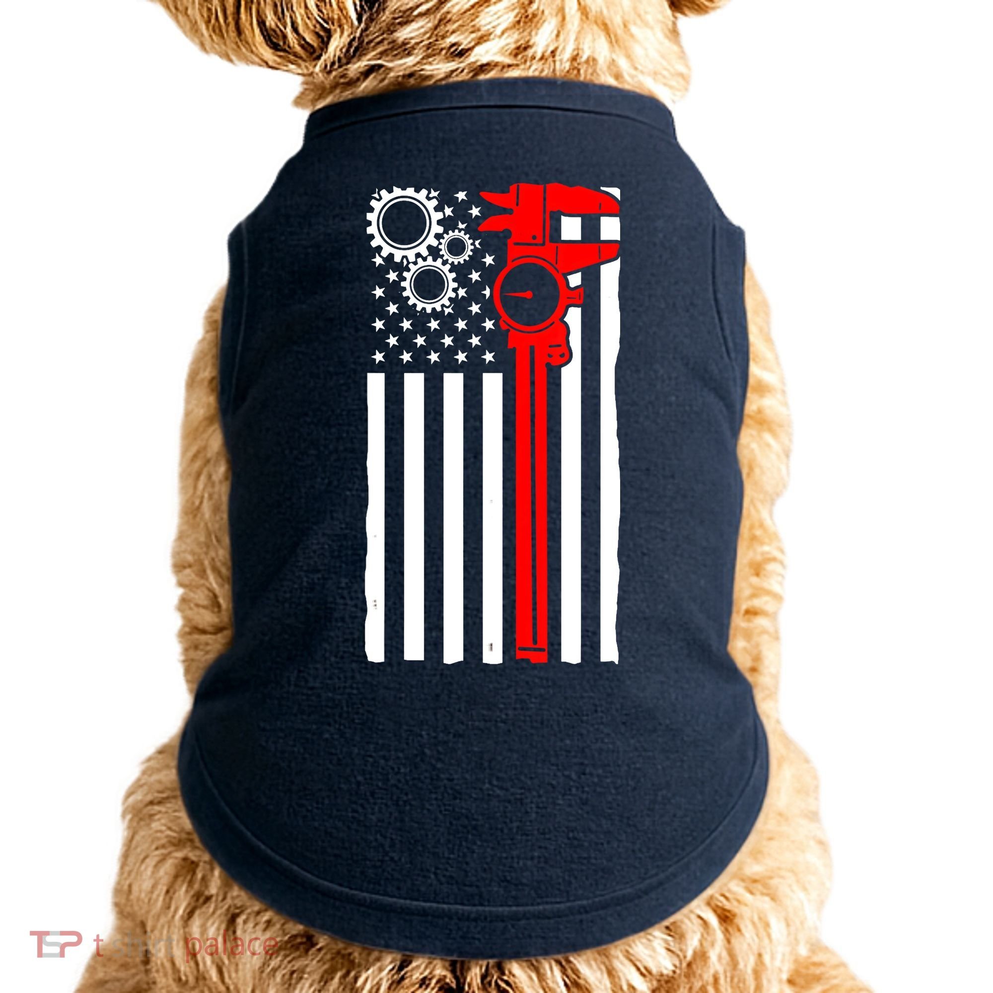 Machinist Flag Tools CNC Machine Operator Machining Doggie Tank