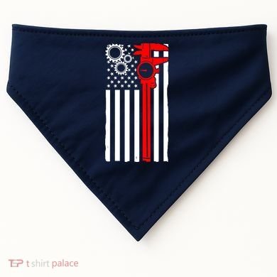 Machinist Flag Tools CNC Machine Operator Machining USA-Made Doggie Bandana