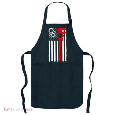 Machinist Flag Tools CNC Machine Operator Machining Apron