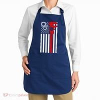 Machinist Flag Tools CNC Machine Operator Machining Apron thumb 2