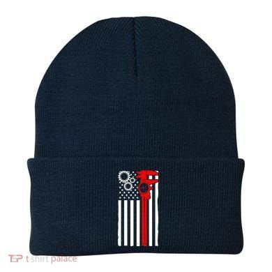 Machinist Flag Tools CNC Machine Operator Machining Beanie