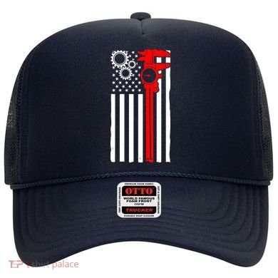 Machinist Flag Tools CNC Machine Operator Machining Hat