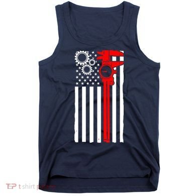 Machinist Flag Tools CNC Machine Operator Machining Tank Top