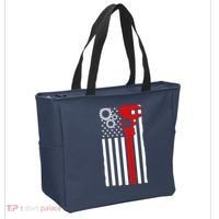 Machinist Flag Tools CNC Machine Operator Machining Tote Bag thumb 2