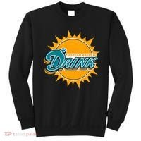 Miami Football This Team Make Me Drink Funny Sweatshirt thumb 0