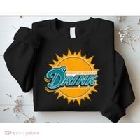 Miami Football This Team Make Me Drink Funny Sweatshirt thumb 2