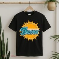 Miami Football This Team Make Me Drink Funny T-Shirt thumb 2