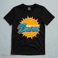 Miami Football This Team Make Me Drink Funny T-Shirt thumb 5