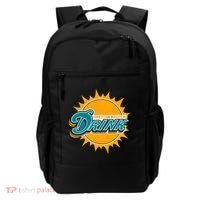 Miami Football This Team Make Me Drink Funny Backpack thumb 0