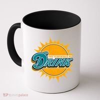 Miami Football This Team Make Me Drink Funny Coffee Mug thumb 0