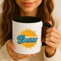 Miami Football This Team Make Me Drink Funny Coffee Mug thumb 3