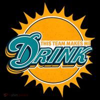 Miami Football This Team Make Me Drink Funny Coffee Mug thumb 5