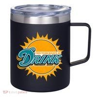 Miami Football This Team Make Me Drink Funny 12oz Stainless Steel Coffee Mug thumb 0
