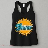 Miami Football This Team Make Me Drink Funny Women's Tank Top thumb 3
