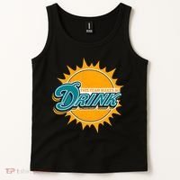 Miami Football This Team Make Me Drink Funny Tank Top thumb 2