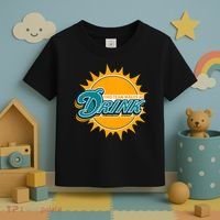 Miami Football This Team Make Me Drink Funny Toddler T-Shirt thumb 3
