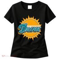 Miami Football This Team Make Me Drink Funny Women's T-Shirt thumb 0