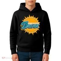 Miami Football This Team Make Me Drink Funny Kids Hoodie thumb 4