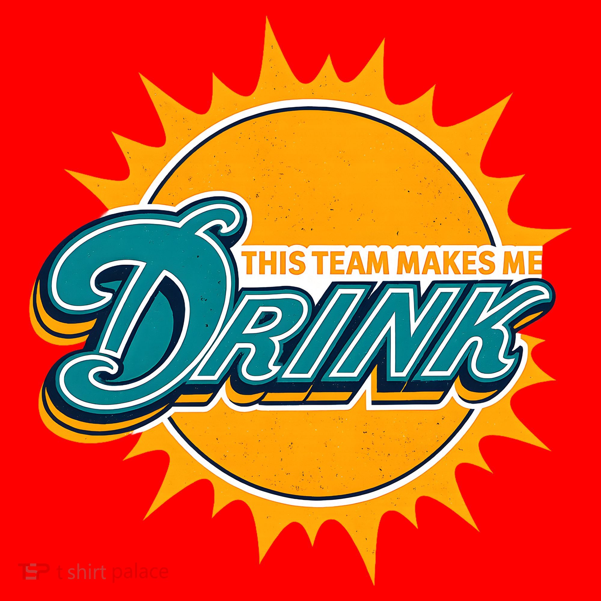 Miami Football This Team Make Me Drink Funny Santa Hat