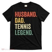 Mens Funny Tennis Player Husband Dad Tennis Legend Vintage TShirt T-Shirt thumb 0