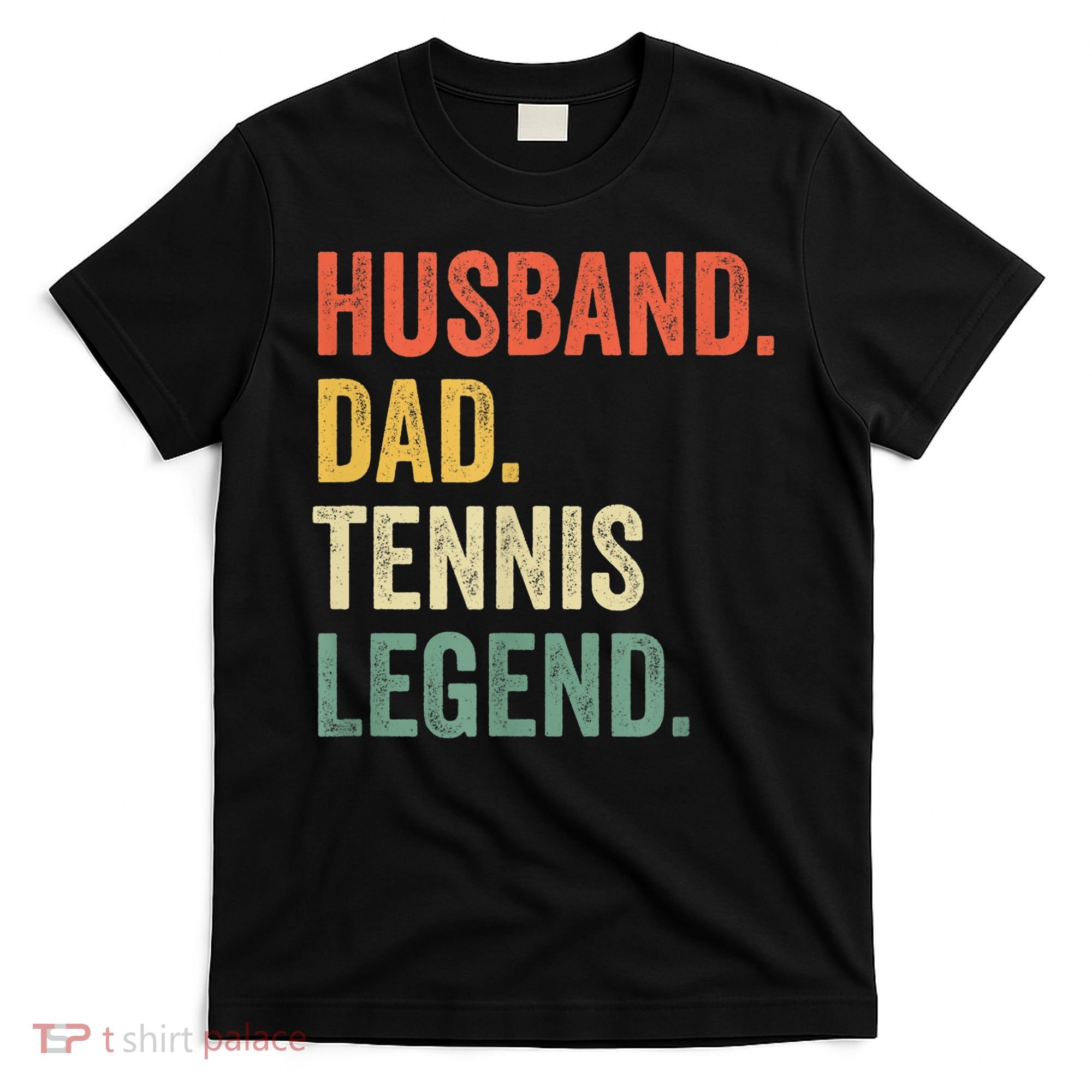 Mens Funny Tennis Player Husband Dad Tennis Legend Vintage TShirt T-Shirt