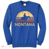 Montana For The Cow Cow Horse Lover Rancher Farmer Gift Sweatshirt thumb 0