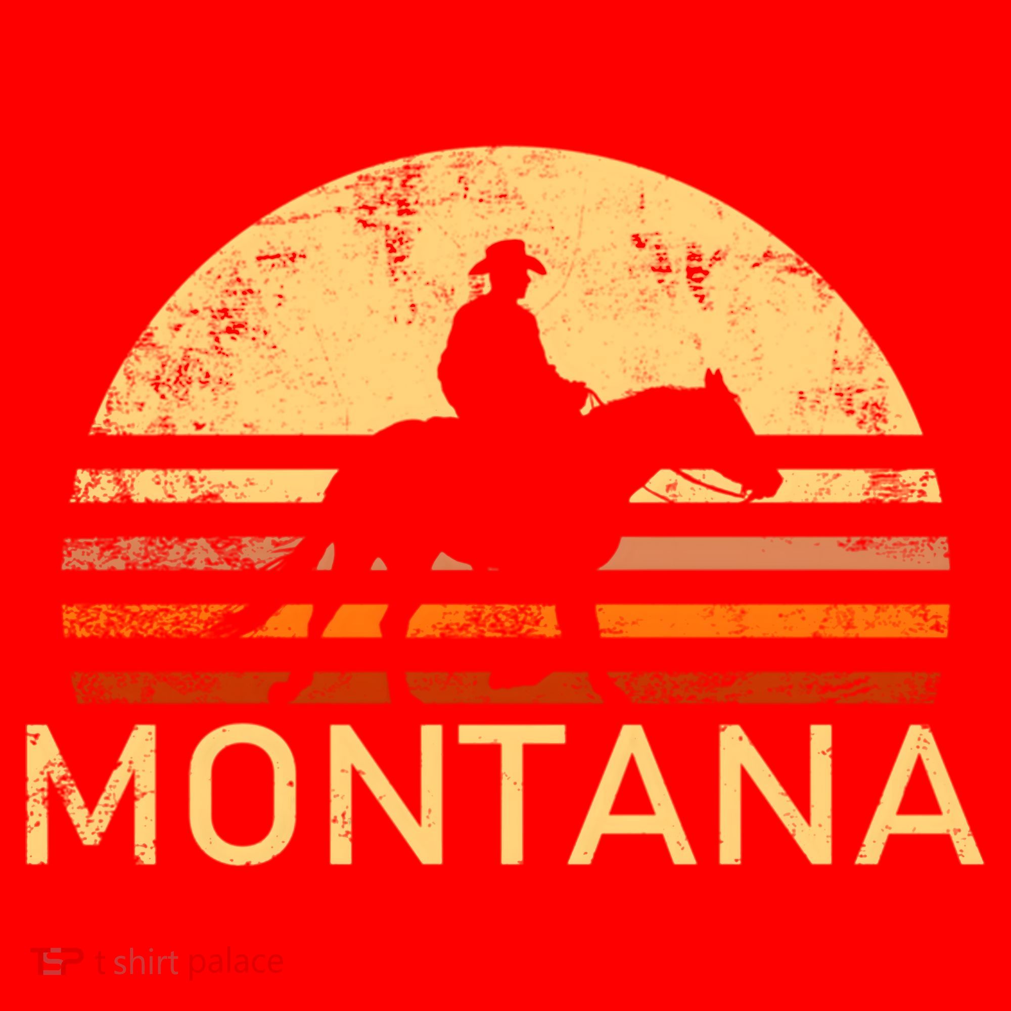 Montana For The Cow Cow Horse Lover Rancher Farmer Gift Santa Hat
