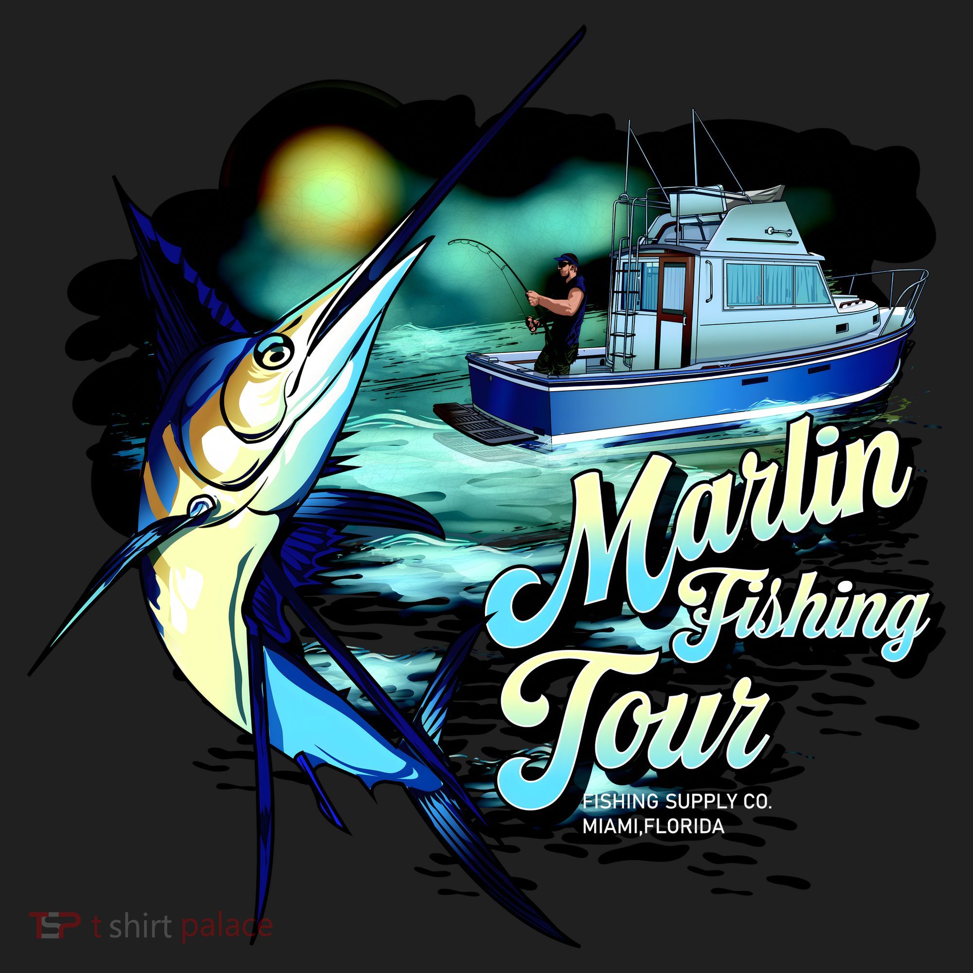 Marlin Fishing Tour Women's Sweatshirt