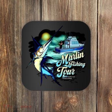 Marlin Fishing Tour Coaster