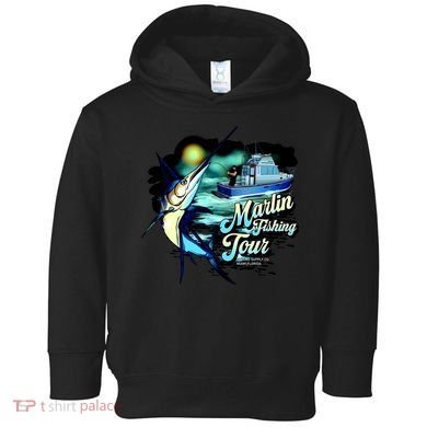 Marlin Fishing Tour Toddler Hoodie