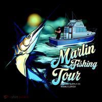 Marlin Fishing Tour Toddler Hoodie thumb 2